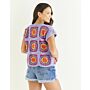 Sirdar Stories Got Tickets Granny Tee Pattern 10559 6-28  - Free Pattern  Download