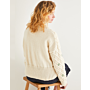 Sirdar Country Classic Worsted Womens Embroidered Lattice Cardigan 10166 