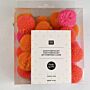 Rico Yarn Pompon Set of 24 Neon Mix 