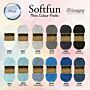 Scheepjes Softfun DK Colour Pack Yarn - 12 x 20grm pack