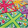 Botanical Gardens Union Jack Blanket Crochet Kit in West Yorkshire Spinners ColourLab DK by EmKatCrochet