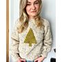 Christmas Tree Jumper - Child Crochet Pattern by Crafted by Cat-PDF Download  