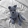 WoolCats Russian Blue Crochet Pattern Kit by Heather Gibbs in WoolBox Imagine Classic DK