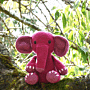WoolBox Crochet Pink Elephant Kit in WoolBox Imagine Classic DK  