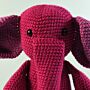 WoolBox Crochet Pink Elephant Kit in WoolBox Imagine Classic DK  