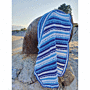 Ocean Ripples Baby Blanket Crochet Pattern Kit in Hayfield Bonus DK by EmKatCrochet