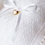 Knitted Ring Bearer Cushion Kit by Jenny Watson in King Cole Pricewise DK