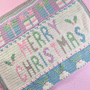 WoolBox Merry Christmas Crochet Blanket Kit in Imagine Lullaby Baby DK by EmKatCrochet