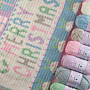 WoolBox Merry Christmas Crochet Blanket Kit in Imagine Lullaby Baby DK by EmKatCrochet