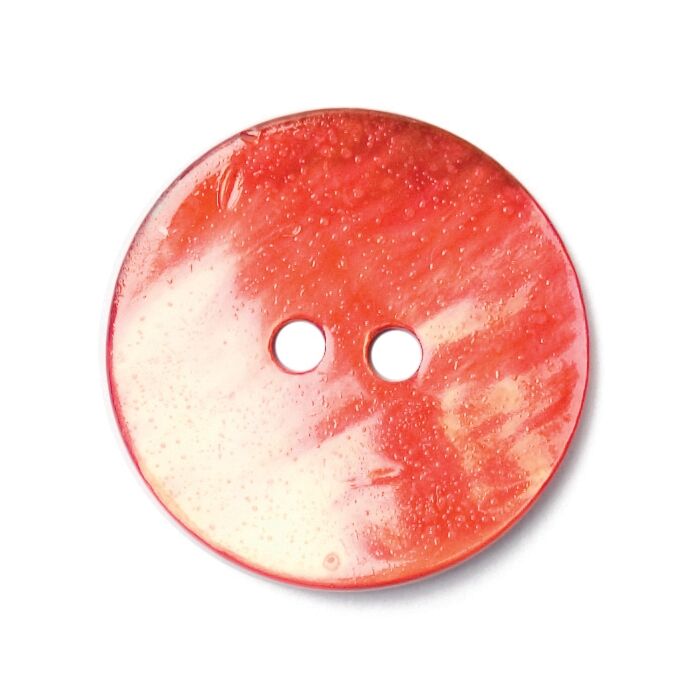 Milward Carded Buttons Shell Red 17mm Pack of 3 main product photo