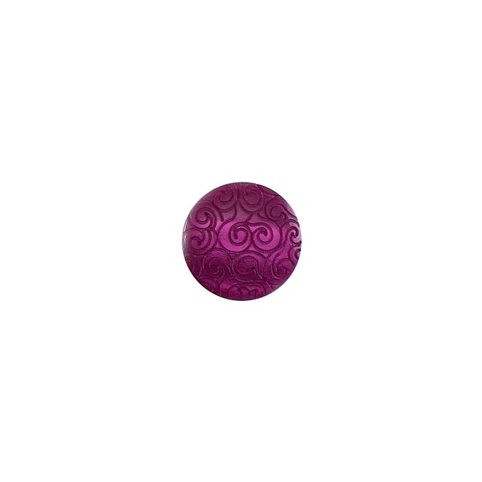 Milward Carded Buttons Round Swirl Pattern Lilac 15mm Pack of 4 main product photo