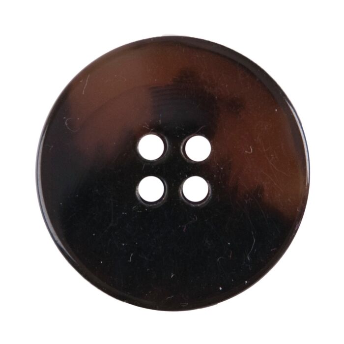 Milward Carded Buttons Round Two Tone 4 Hole Beige 25mm Pack of 2 main product photo