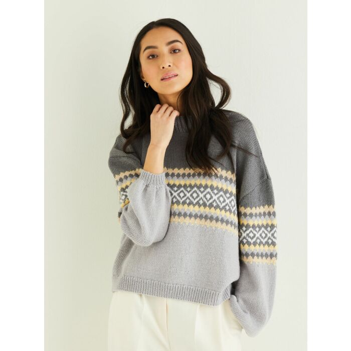 Sirdar Cashmere Merino Silk DK Ladies Sweater Pattern 10309 81cm-137cm main product photo