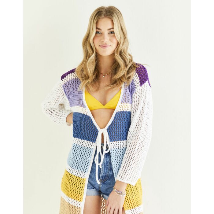 Sirdar Stories Opening Act Jacket Pattern Download 10543 6-28