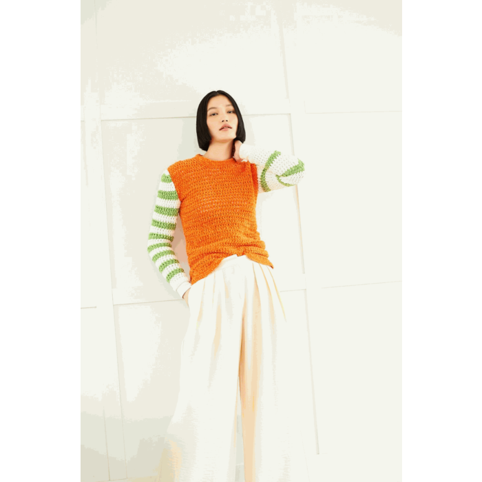 Stylecraft Squeeze Me DK Sweaters 10081 Crochet Pattern PDF  