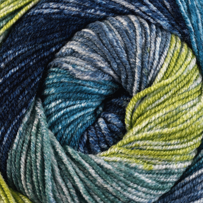Stylecraft Batik Swirl DK Yarn Blue Ocean 3732 200g main product photo