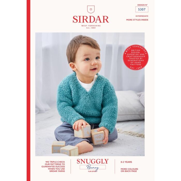 Snuggle Bunny Round V Neck Sweater Birth - 2 years main product photo