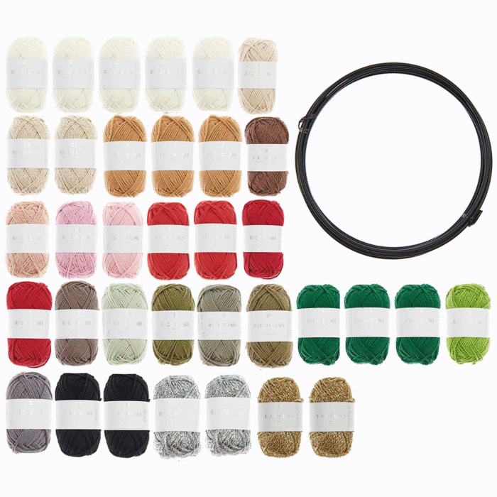 Ricorumi DK Christmas CAL Box III 35 Piece Yarn Colour Pack - 815g