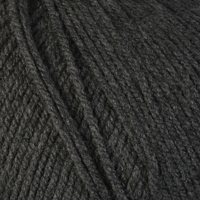 Woolcraft Acrylic Aran Yarn Charcoal 244 400g main product photo