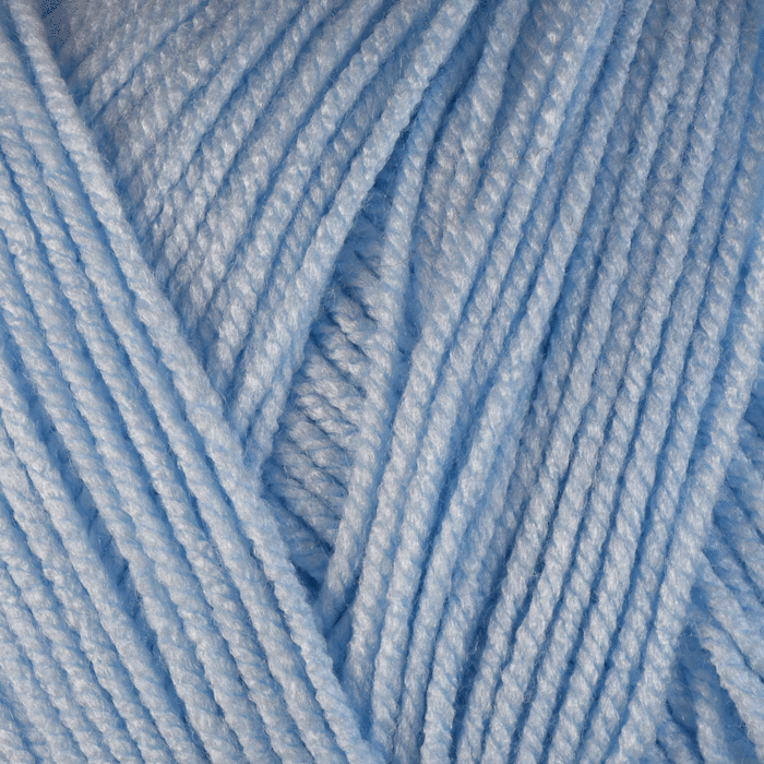 Woolcraft Acrylic Aran Yarn Baby Blue 19 400g main product photo