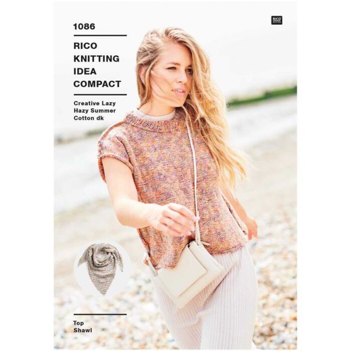 Rico Design Creative Lazy Hazy Summer Cotton DK Pattern 1086 main product photo