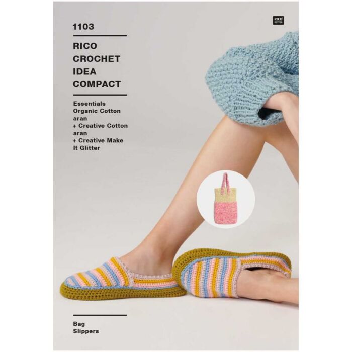 Rico Design Bag and Slippers Pattern 1103 main product photo