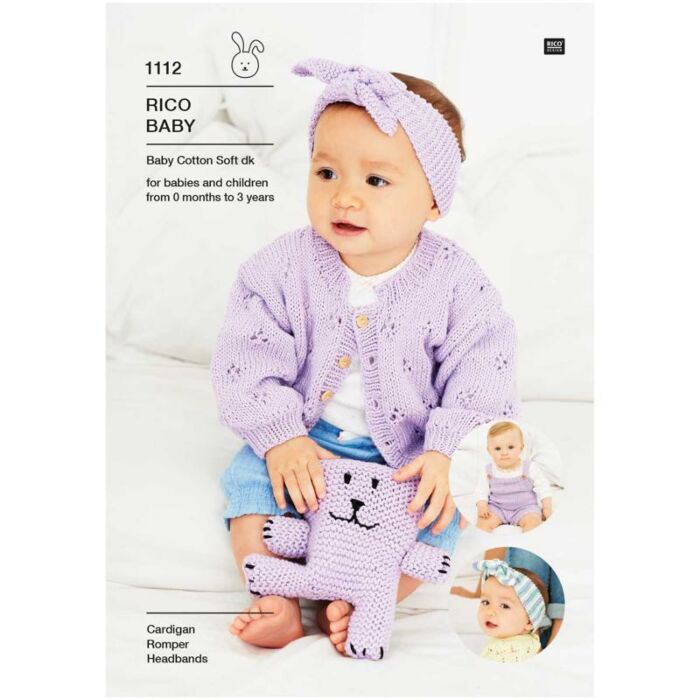 Rico Design Baby Cotton Soft Print DK Pattern 1112 main product photo