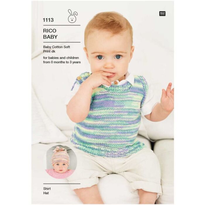 Rico Design Baby Cotton Soft Print DK Pattern 1113 main product photo