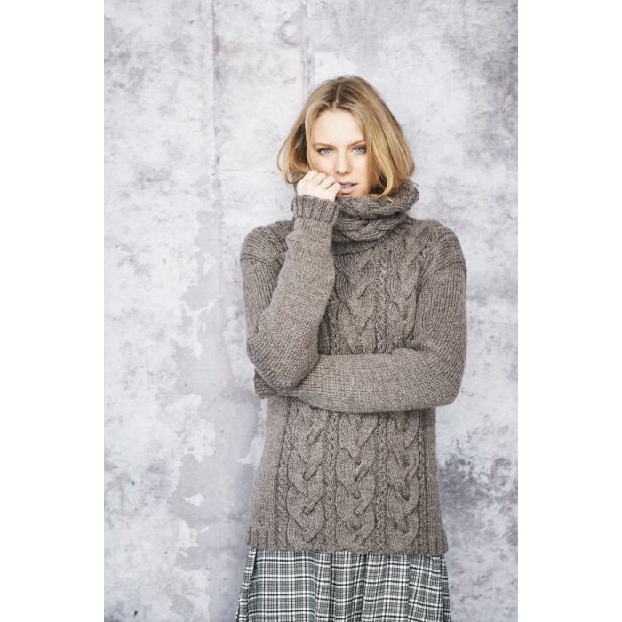 Stylecraft Special Aran with Wool Womens Sweater and Snood Pattern 9662 main product photo