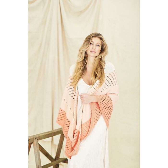 Stylecraft Naturals Organic Cotton DK Shawls Pattern 9836 One Size