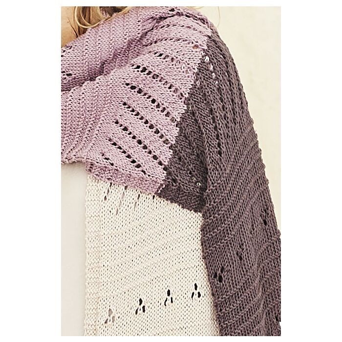 Stylecraft Naturals Organic Cotton DK Shawls Pattern 9836 One Size