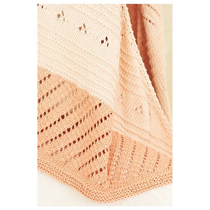 Stylecraft Naturals Organic Cotton DK Shawls Pattern 9836 One Size