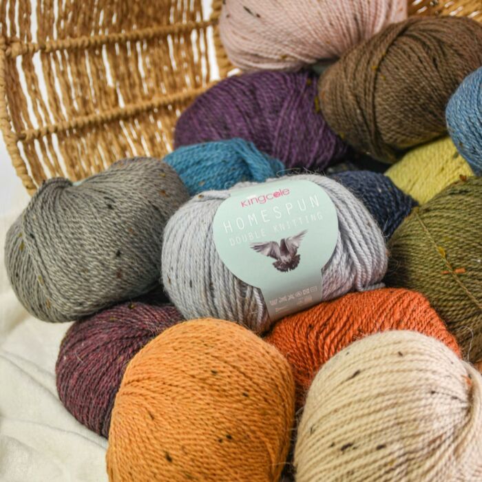 King Cole Homespun DK Yarn - 50 grm Ball main product photo