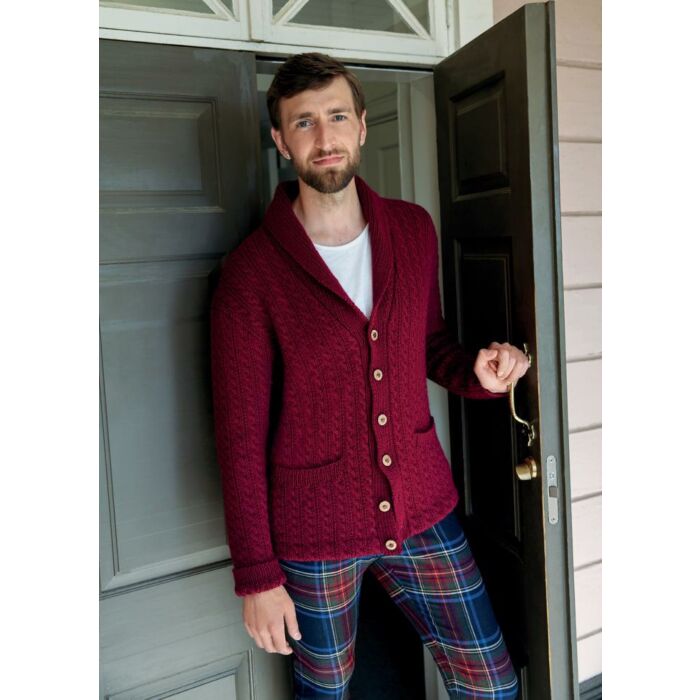 Velijesta Cable Cardigan Free Pattern Download main product photo