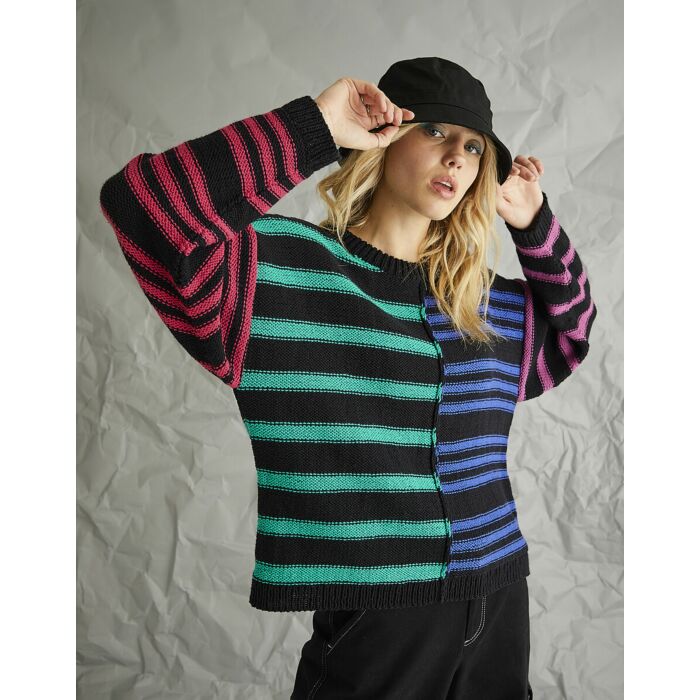 Knitting Pattern Download Sweater in Hayfield Bonus DK 10571 32in to 54in main product photo