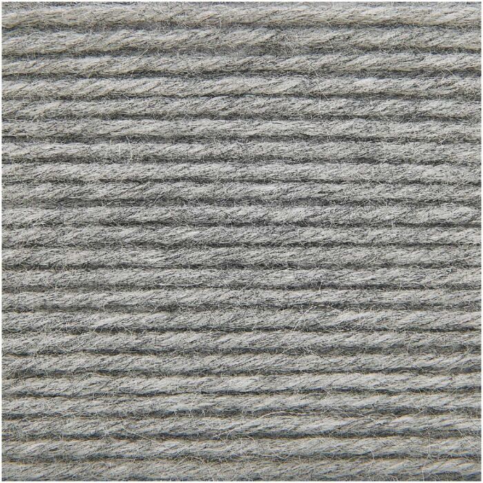 Rico Essentials Baby Alpaca and Merino Aran Yarn 010 Grey Melange 50g main product photo
