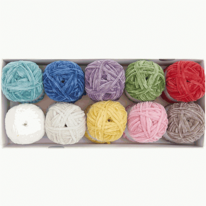 Ricorumi Nilli Nilli DK Rainbow 015 Yarn Colour Pack - 10 x 25g