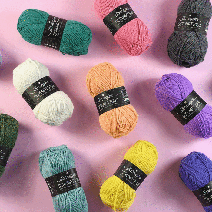 Scheepjes Scrumptious DK Yarn Colour Pack Multi 80x30g