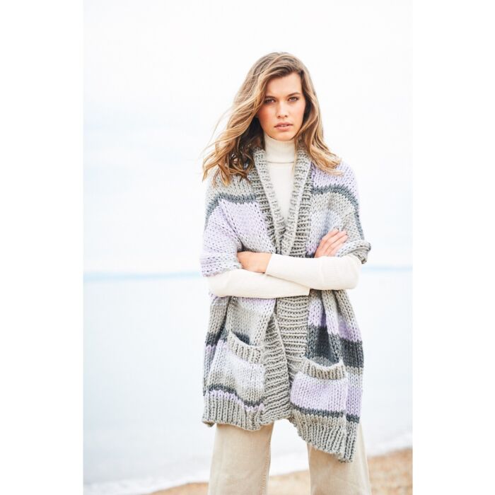 Stylecraft Special XL Tweed Super Chunky Shawls Pattern Download 9887 
