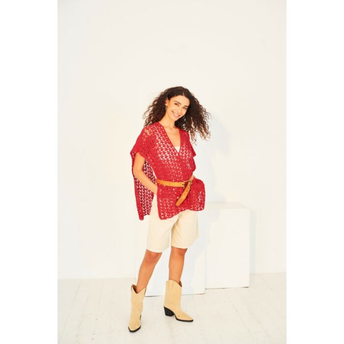 Stylecraft Colour Burst DK Beach Cover Ups 10136 Crochet Pattern Paper Copy  
