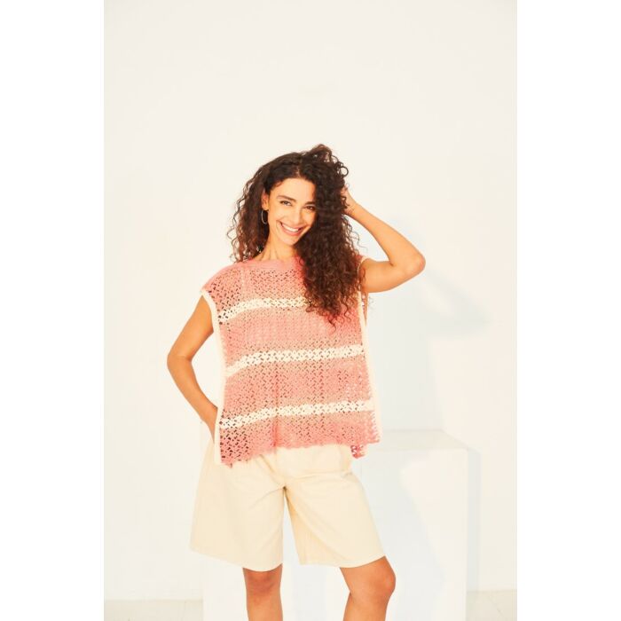 Stylecraft Colour Burst DK Beach Cover Ups 10136 Crochet Pattern Paper Copy  