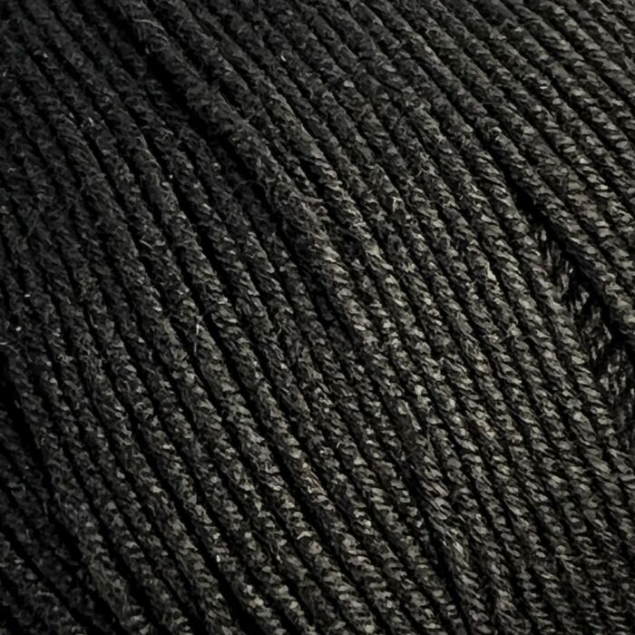 WoolBox Wooligurumi 4 Ply Yarn 014 Black 50g main product photo