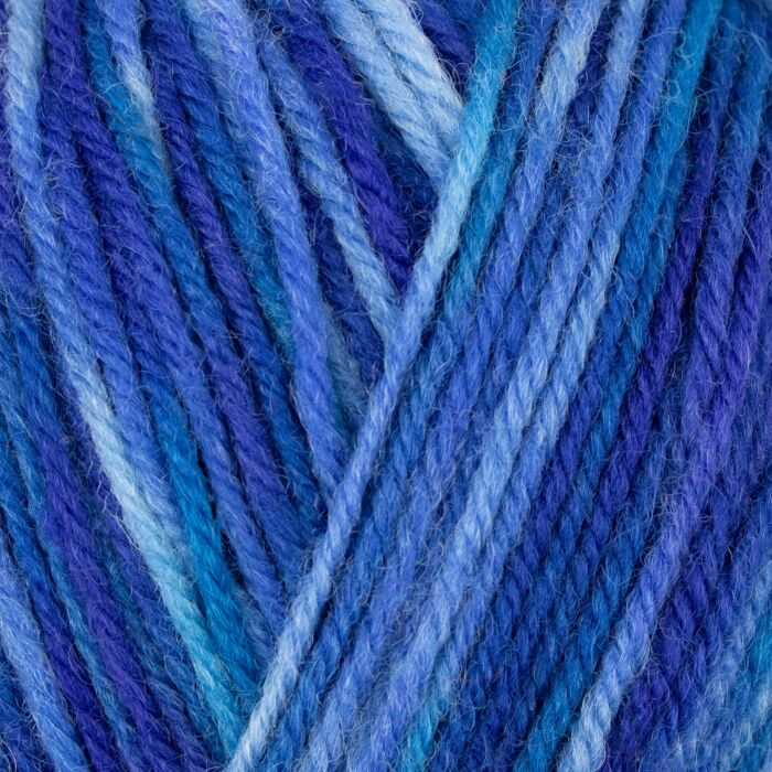 West Yorkshire Spinners ColourLab Sock DK Yarn Blues 1200 150g main product photo