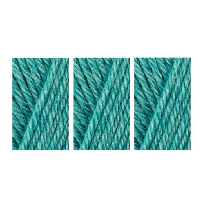 West Yorkshire Spinners Elements DK Yarn Value Pack 3x50g Caribbean Sea 1141 150g main product photo