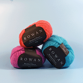 thumbnail image 2 of Rowan ~ Brushed Fleece ~ 50g Ball : Crag ~ 253 - Karelia House... 2 of 14