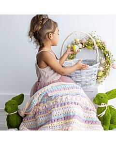 Easter Celebration Knitted Blanket Kit in EMU Classic DK  6 x 100g