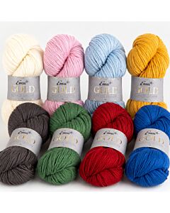 Emu Gold Bluefaced Leicester Sample Bundle 8 x 100g