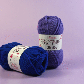King Cole Big Value DK Yarn 50 grm Ball