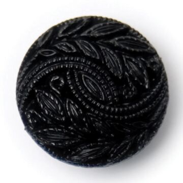 Milward Carded Buttons Round Patterned Shank Navy 15mm Pack of 4
