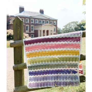 Emu Classic DK The Pemberley Blanket 1017 Crochet Pattern PDF  One Size